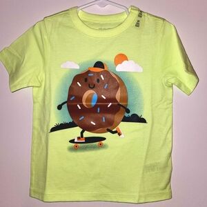 CHILDREN'S PLACE - Baby And Toddler Boys Doughnut Skateboard Graphic Tee (NWT)